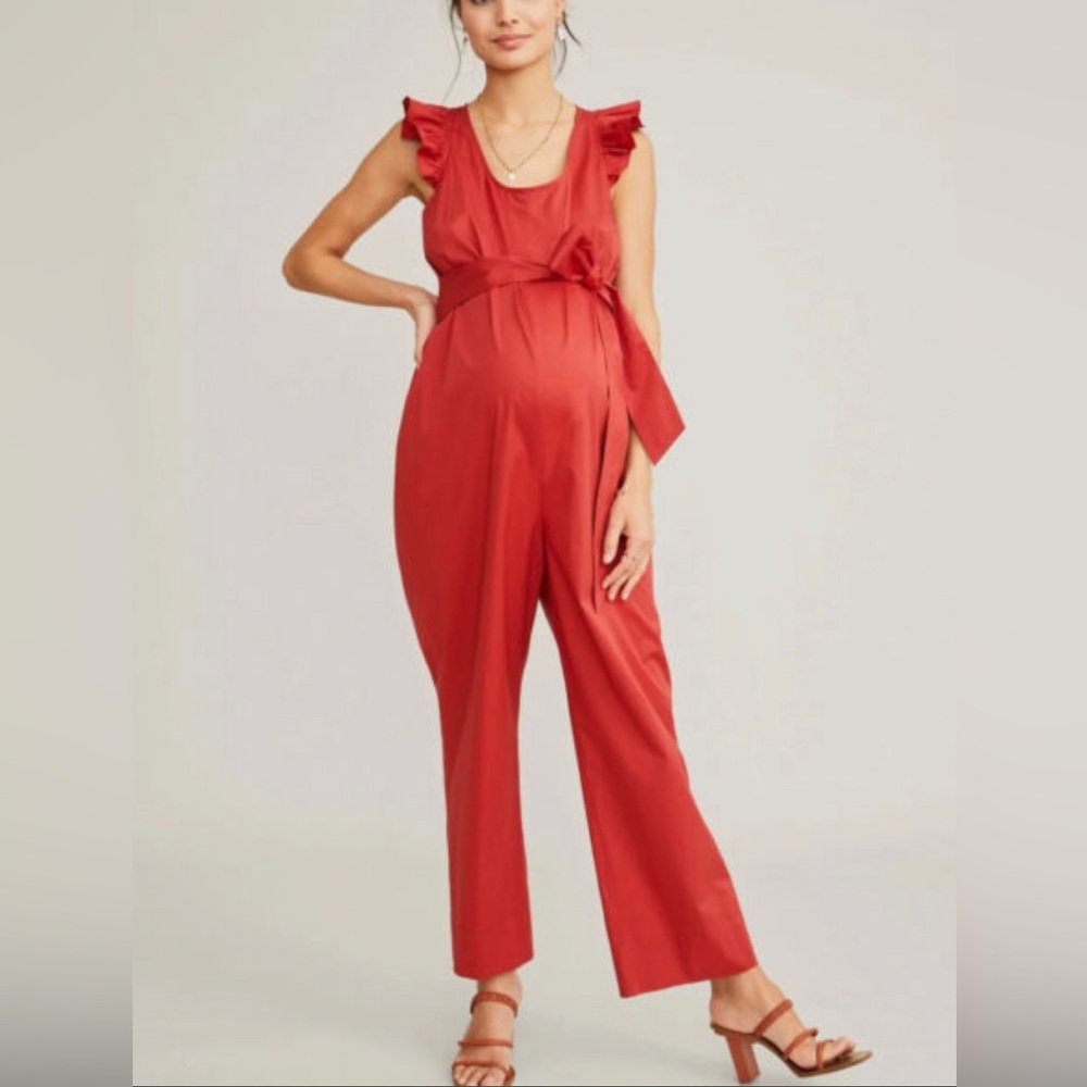 HATCH collection Maternity romper LIANNE